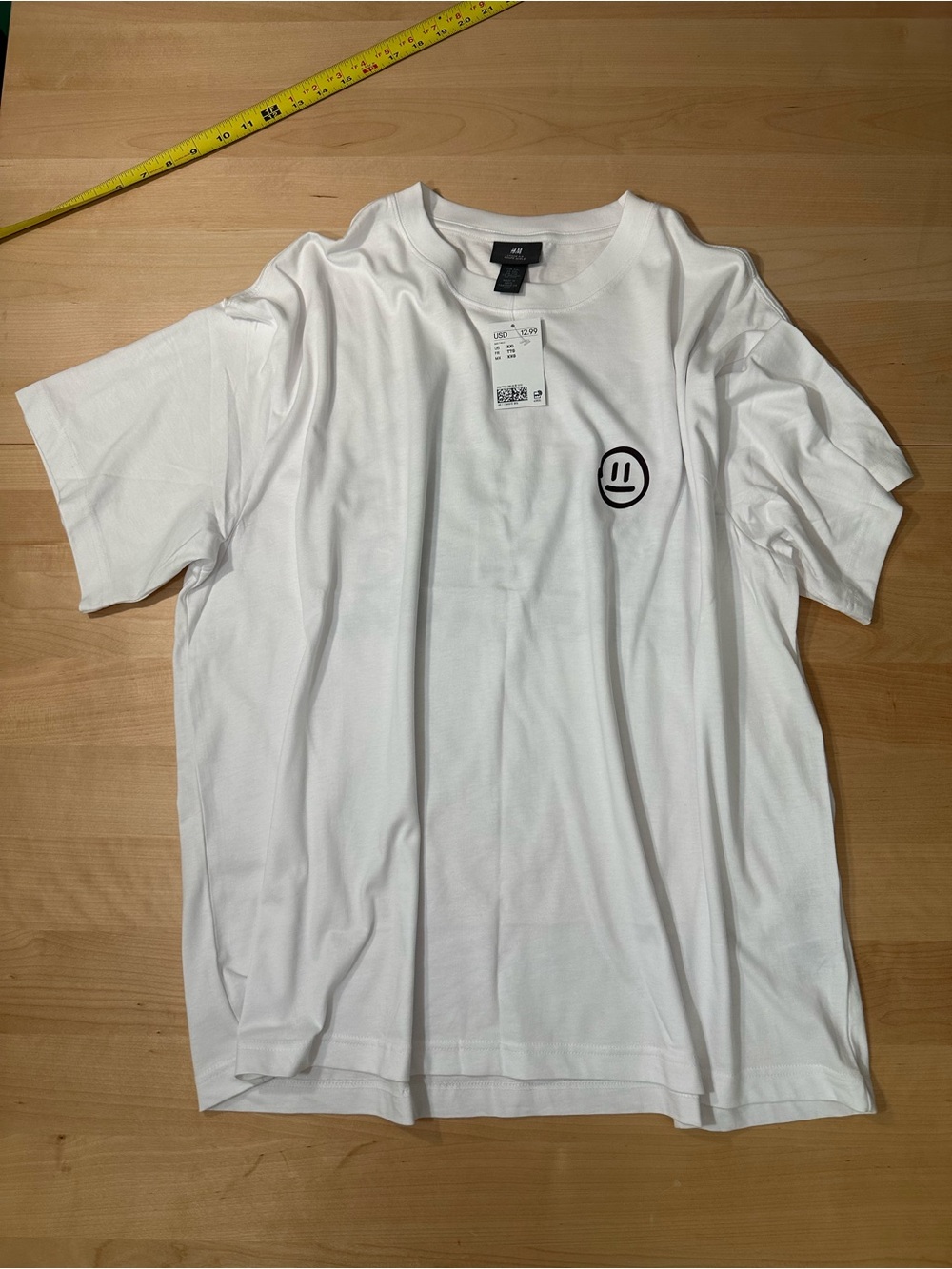 HM Loose Fit Crewneck Graphic T-Shirt Mens XXL